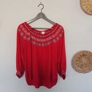 Velvet by Graham & Spencer Woven Top